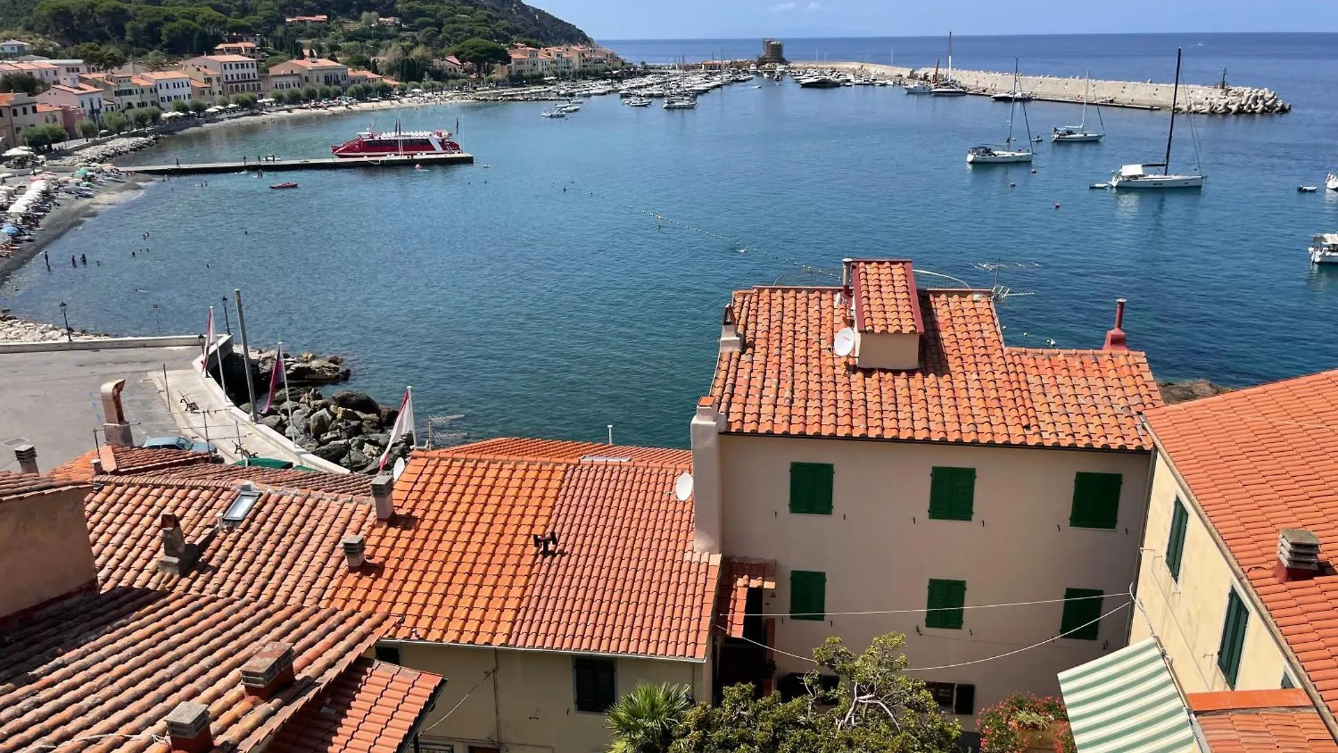 Bilocale Vista Mare Al Cotone Apartment Marciana Marina  Italy